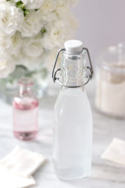 All natural micellar water with witch hazel